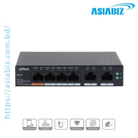 Dahua CS4006-4ET-60 4-Port with 6-Port Cloud Managed PoE Switch